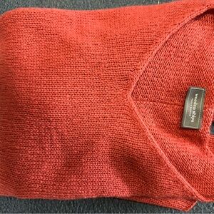 Wooden Ships rust color  V-Neck Sweater